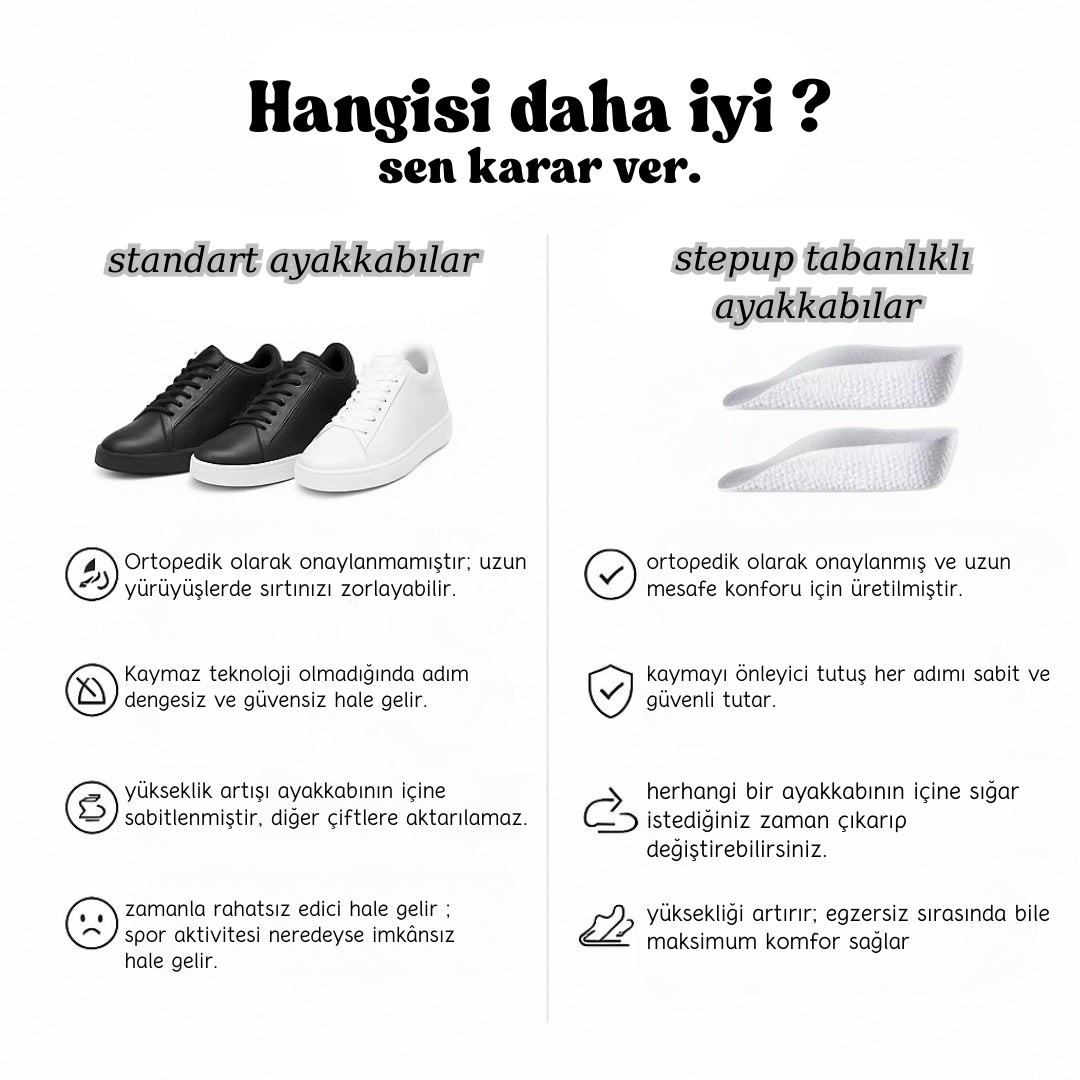 Stepup Ortopedik Tabanlık